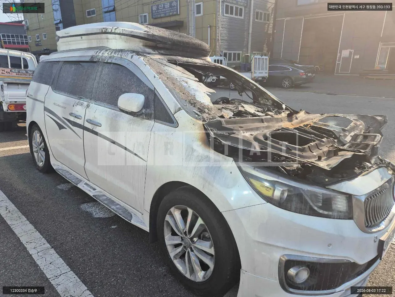Photo 2 of 27: 2018 Kia Carnival, VIN KNAMC81ABJS431896 — Korean insurance auction