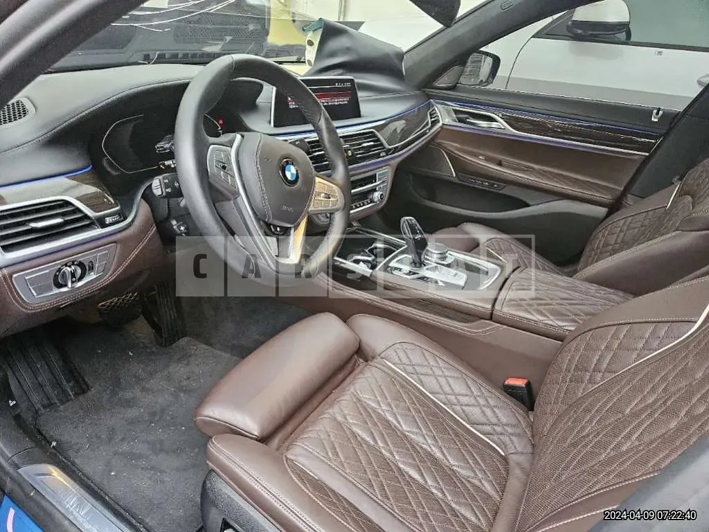 Photo 2 of 16: 2021 BMW 730Ld xDrive, VIN WBA7J4108MCG52452 — Korean insurance auction