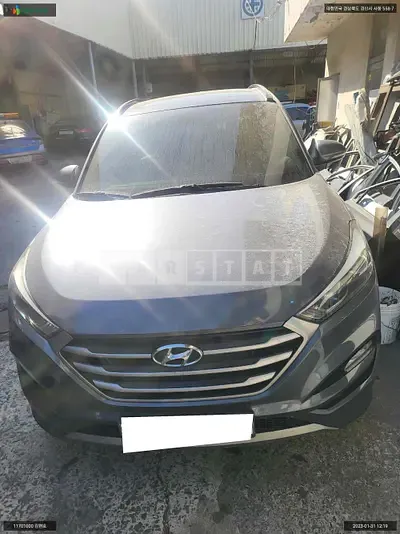 Photo 1 of 27: 2016 Hyundai Tucson, VIN KMHJ281ABHU251473 — Korean insurance auction