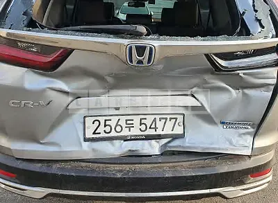 Photo 1 of 11: 2021 Honda CR-V Hybrid 4WD, VIN 7FART6H90ME300709 — Korean insurance auction