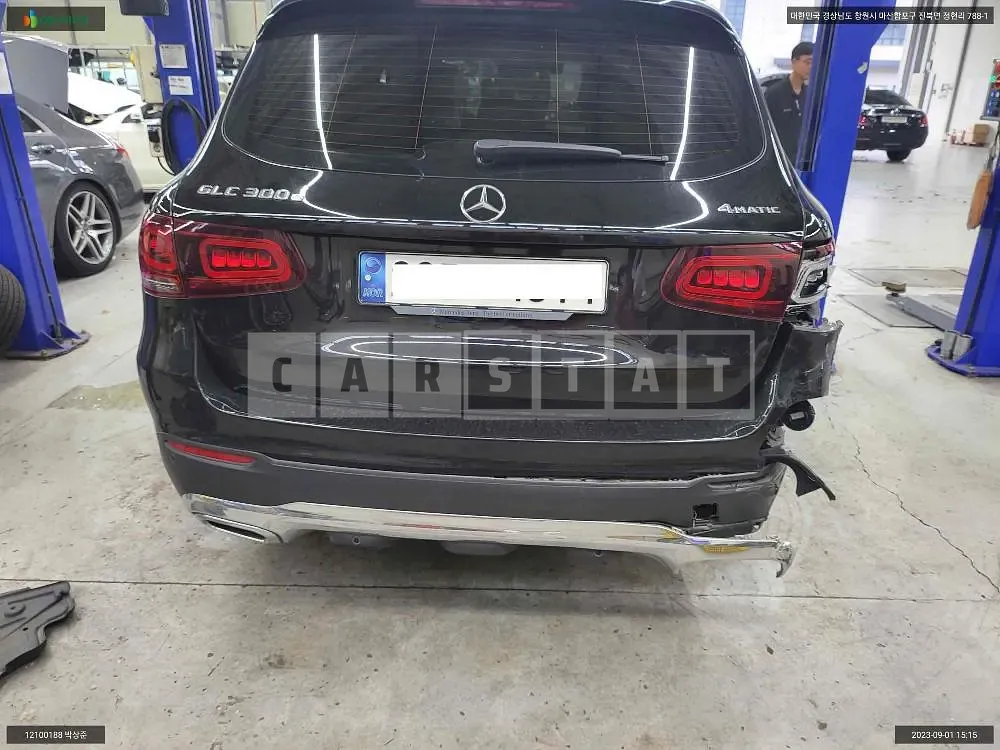 Photo 2 of 12: 2021 Mercedes-Benz GLC 300e 4Matic, VIN W1N0G5DB5MF916754 — Korean insurance auction