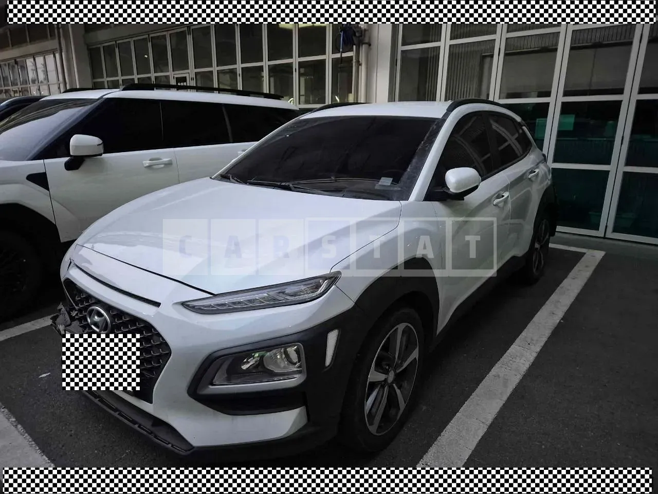 Photo 2 of 26: 2019 Hyundai Kona, VIN KMHK4815GKU401653 — Korean insurance auction