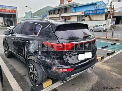 Photo 1 of 18: 2016 Kia Sportage, VIN KNAPM813BGK007186 — Korean insurance auction