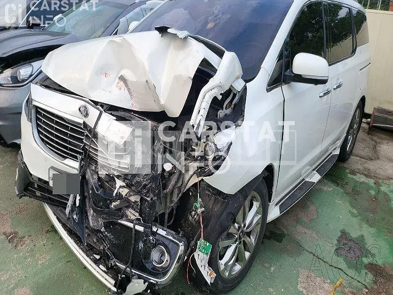 Photo 2 of 16: 2015 Kia Carnival, VIN KNAME81ABFS061664 — Korean insurance auction