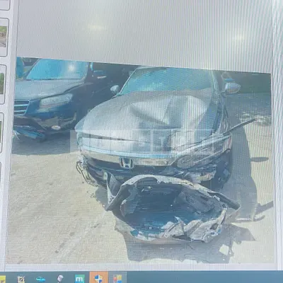 Photo 1 of 9: 2019 Honda Accord Hybrid, VIN 1HGCV3690KA511060 — Korean insurance auction