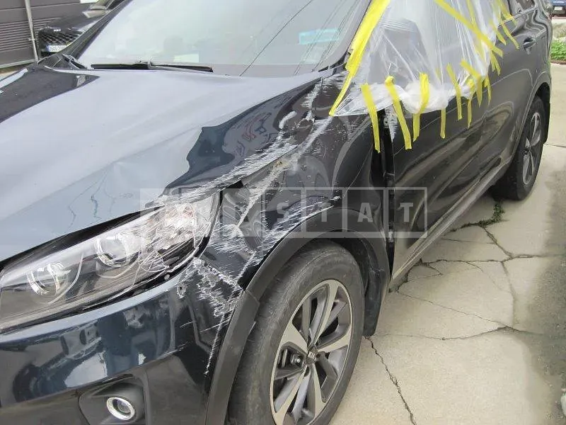 Photo 2 of 14: 2019 Kia Sorento /Sorrento, VIN KNAPF81ABLA633355 — Korean insurance auction
