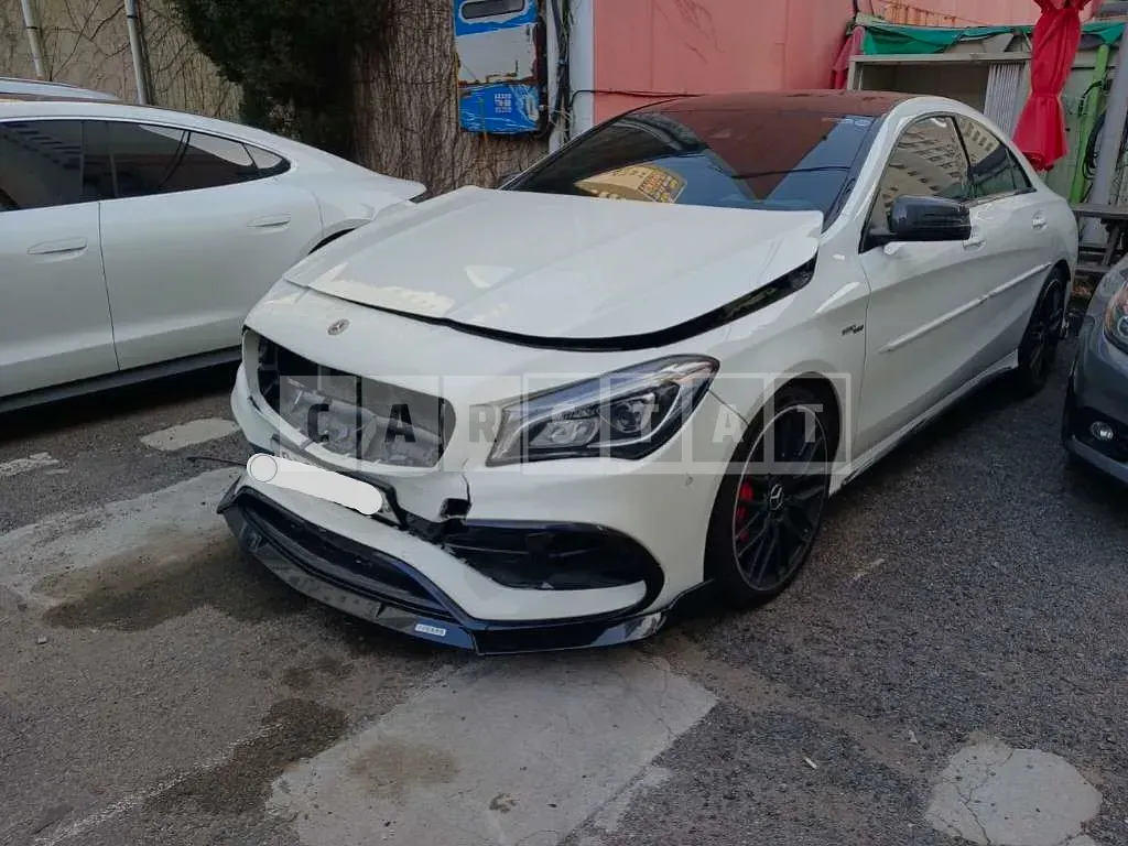 Photo 2 of 8: 2018 Mercedes-Benz CLA45 4Matic, VIN WDDSJ5CB9JN532616 — Korean insurance auction