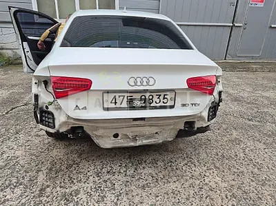 Photo 1 of 18: 2015 Audi A4 30 TDI, VIN WAUZZZ8K9MN043901 — Korean insurance auction