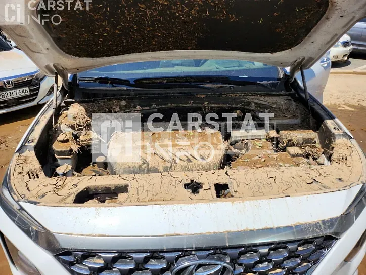 Photo 2 of 9: 2019 Hyundai Calm Santa Fe 2.0 — Korean insurance auction