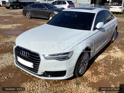 Photo 1 of 9: 2015 Audi A6 40 TDI quattro, VIN WAUZZZ4G1GN036749 — Korean insurance auction