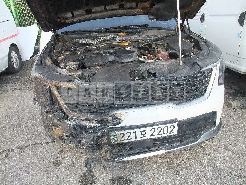 Photo 2 of 9: 2024 Kia Sorento, VIN KNARH81GBRA263732 — Korean insurance auction