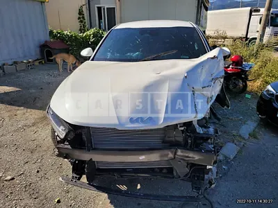 Photo 1 of 27: 2022 Kia K5, VIN KNAG341ABNA177680 — Korean insurance auction