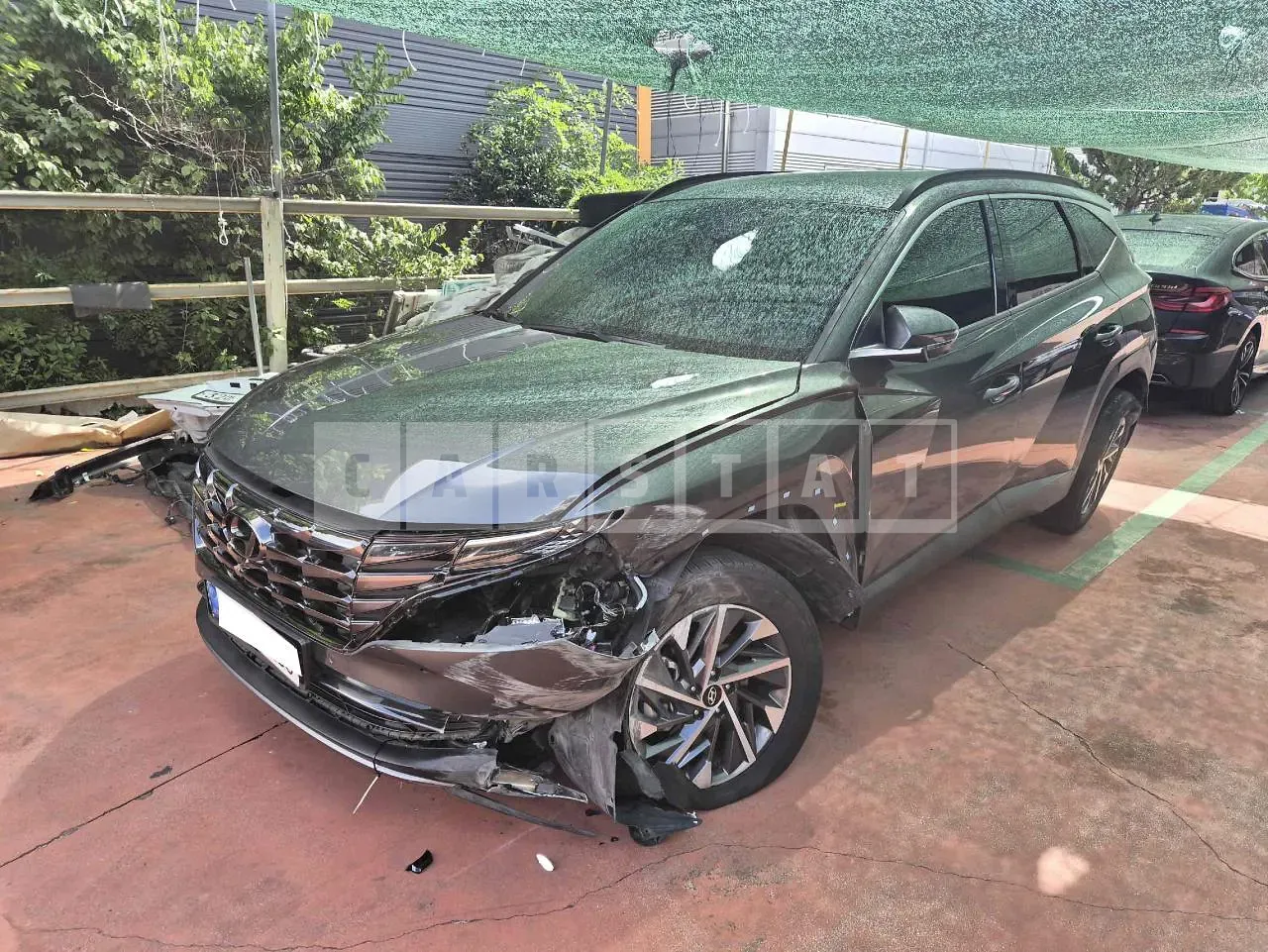 Photo 2 of 46: 2021 Hyundai Tucson Hybrid, VIN KMHJE811BMU006374 — Korean insurance auction