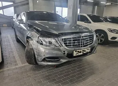 Photo 1 of 7: 2016 Mercedes-Benz S350d 4Matic L, VIN WDDUG3DB1GA267281 — Korean insurance auction