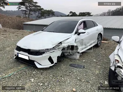Photo 1 of 11: 2021 Kia K5 Hybrid, VIN KNAG341JBNA020186 — Korean insurance auction