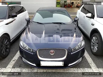 Photo 1 of 13: 2015 Jaguar XF, VIN SAJAA05S7FPU82799 — Korean insurance auction