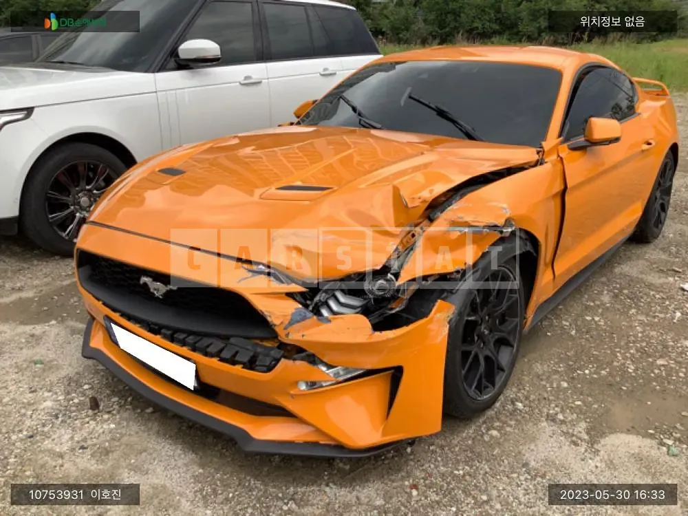 Photo 2 of 15: 2019 Ford Mustang 2.3 Coupe, VIN 1FA6P8TH7K5128074 — Korean insurance auction