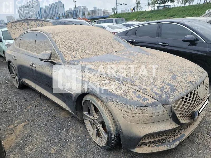 Photo 2 of 13: 2020 Genesis G80, VIN KMTGC41DDMU033511 — Korean insurance auction
