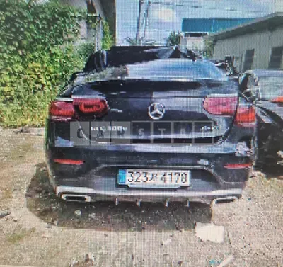 Photo 1 of 21: 2021 Mercedes-Benz GLC300 e 4Matic Coupe, VIN W1N0J5DB2MF886470 — Korean insurance auction