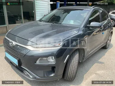 Photo 1 of 15: 2019 Hyundai Kona Electric, VIN KMHK381GFKU021178 — Korean insurance auction