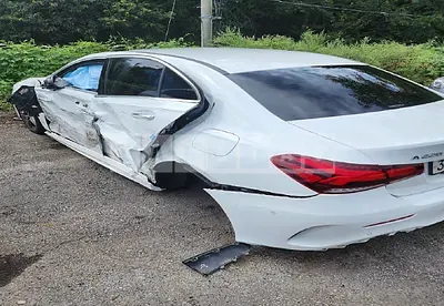 Photo 1 of 16: 2020 Mercedes-Benz A220 Sedan, VIN W1K3G4EB0LJ212847 — Korean insurance auction
