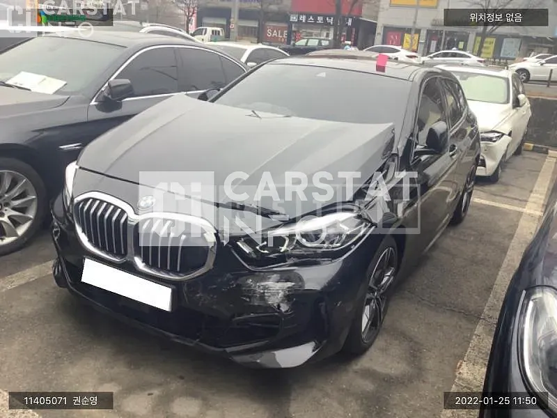Photo 2 of 11: 2021 BMW 120i, VIN WBA7L7109M7J66928 — Korean insurance auction