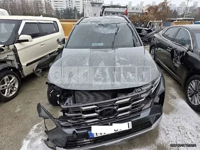 Photo 1 of 7: 2024 Hyundai Tucson, VIN KMHJC81BGRU379648 — Korean insurance auction