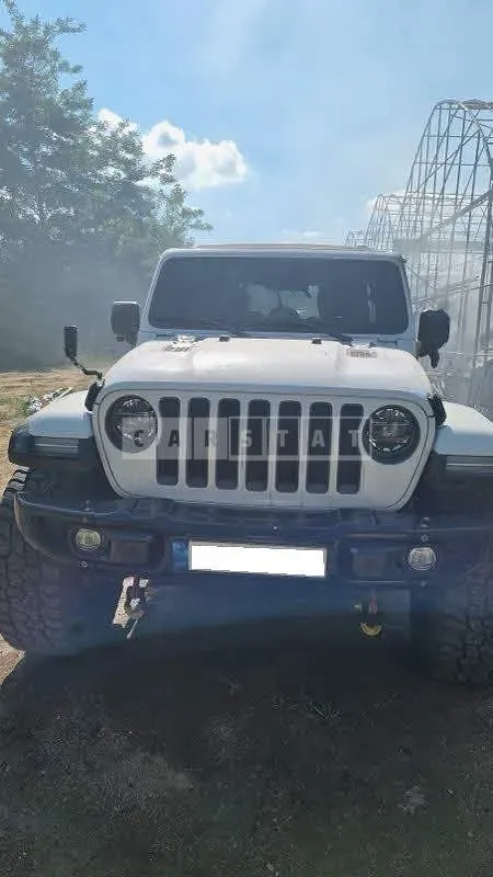 Photo 2 of 26: 2022 Jeep Zip Wrangler Rubicon, VIN 1C4HJXFN2NW174619 — Korean insurance auction