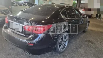 Photo 1 of 6: 2016 Infiniti Q50S Hybrid, VIN JNKAV71E2FM540362 — Korean insurance auction