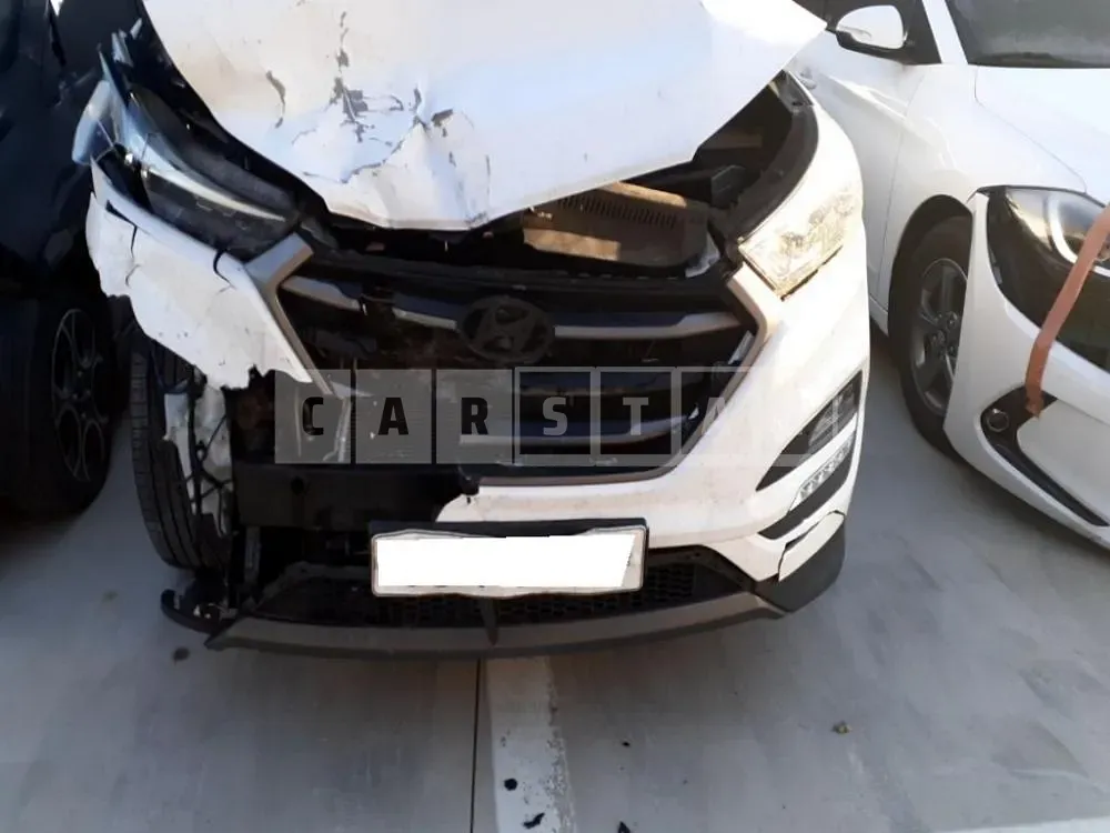 Photo 2 of 14: 2015 Hyundai Tucson, VIN KMHJ381ADGU102593 — Korean insurance auction