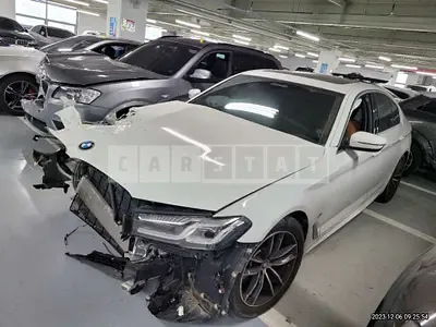 Photo 1 of 15: 2023 BMW 520i, VIN WBA11BH07PWX97739 — Korean insurance auction
