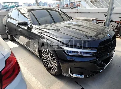 Photo 1 of 36: 2021 BMW 740Li xDrive, VIN WBA7T4103MCF07829 — Korean insurance auction