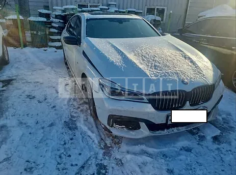 Photo 2 of 37: 2017 BMW 740d xDrive, VIN WBA7C6101HG759067 — Korean insurance auction