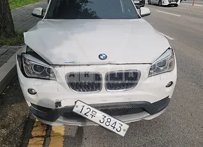 Photo 1 of 6: 2015 BMW X1 xDrive 18d, VIN WBAVP7105FV209302 — Korean insurance auction