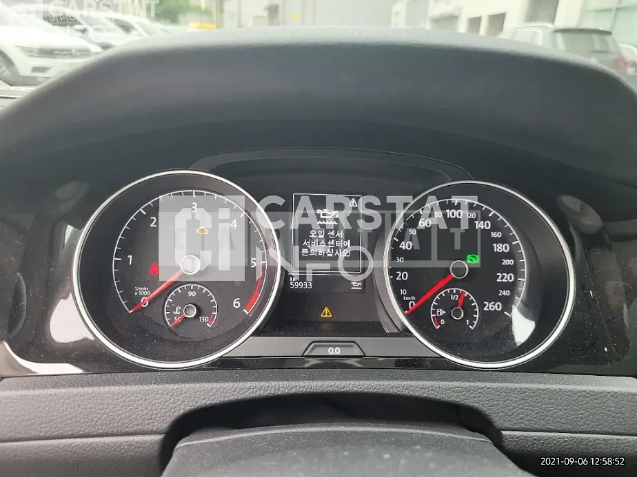 Photo 2 of 18: 2015 Volkswagen Golf 2.0 TDI BMT, VIN WVWZZZAUZFW351240 — Korean insurance auction