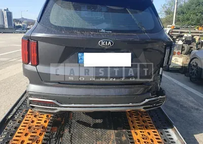 Photo 1 of 7: 2021 Kia Sorento, VIN KNARF81BGMA021523 — Korean insurance auction