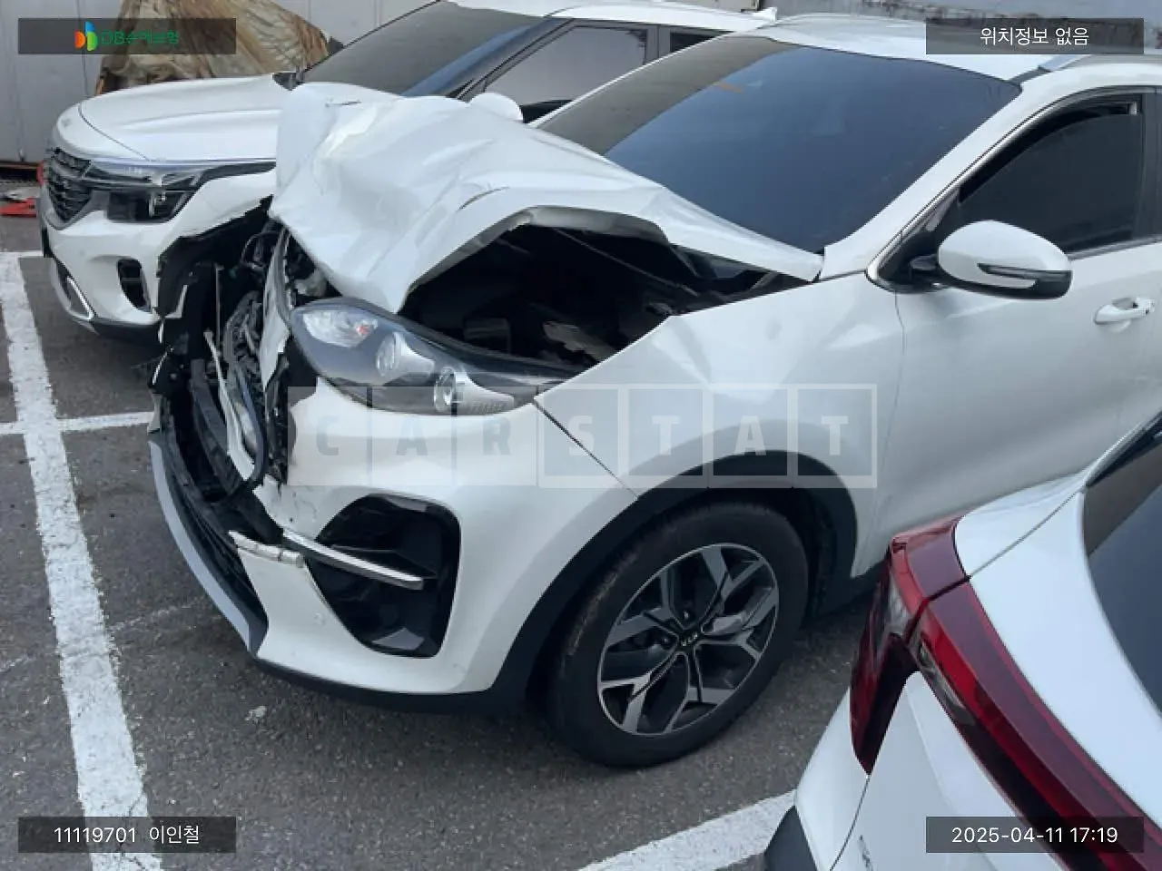 Photo 2 of 19: 2019 Kia Sportage, VIN KNAPN813BKK617448 — Korean insurance auction