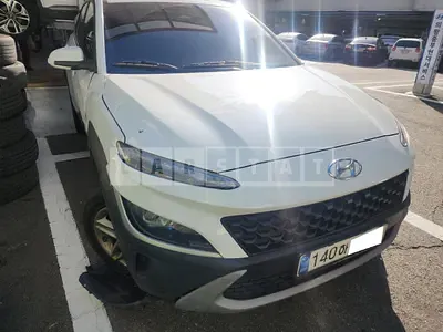 Photo 1 of 26: 2021 Hyundai Kona, VIN KMHK281BEMU720072 — Korean insurance auction
