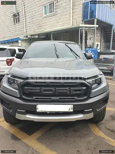 Photo 1 of 25: 2021 Ford Ranger Raptor, VIN 6FPPXXMJ2NMR19387 — Korean insurance auction