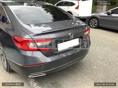 Photo 1 of 15: 2018 Honda Accord 1.5 Turbo, VIN 1HGCV1650JA511445 — Korean insurance auction
