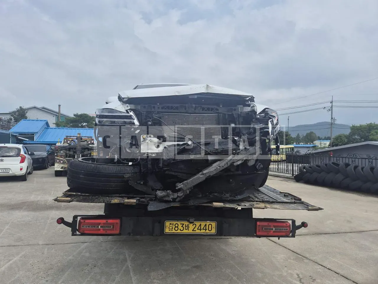 Photo 2 of 13: 2023 Genesis GV80, VIN KMTHA81BDPU180308 — Korean insurance auction