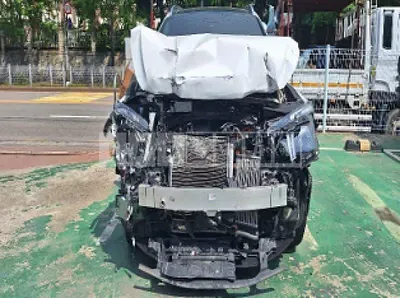 Photo 1 of 19: 2022 Hyundai Santa Fe — Korean insurance auction
