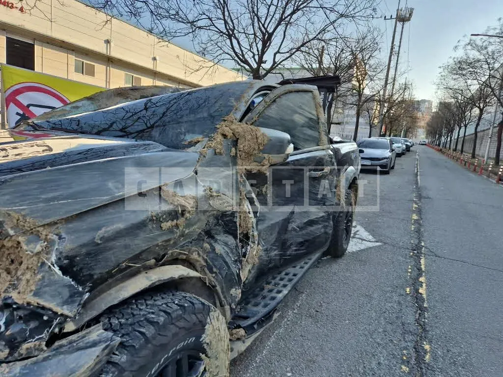 Photo 2 of 12: 2021 Ford Ranger Raptor, VIN 6FPPXXMJ2NMB13296 — Korean insurance auction