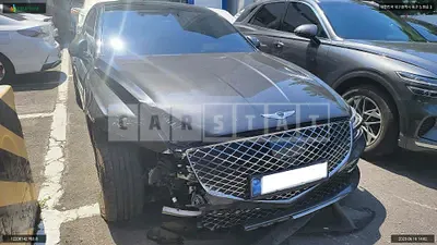 Photo 1 of 18: 2021 Genesis G80, VIN KMTGB41CBMU075242 — Korean insurance auction
