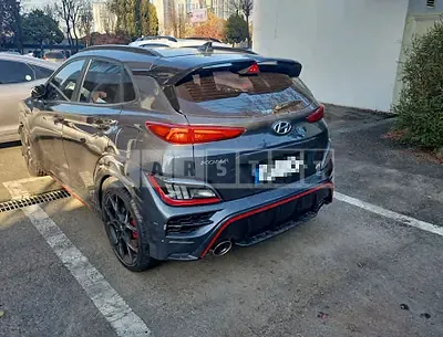 Photo 1 of 10: 2022 Hyundai Kona, VIN KMHKH81CGNU004283 — Korean insurance auction