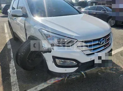 Photo 1 of 15: 2015 Hyundai Santa Fe DM 2.2, VIN KMHSW81XBFU505551 — Korean insurance auction