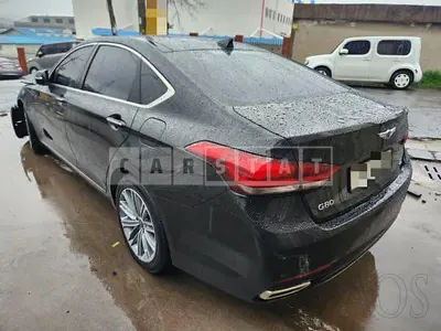 Photo 1 of 27: 2017 Genesis G80 3.3, VIN KMHGL41DDHU214662 — Korean insurance auction