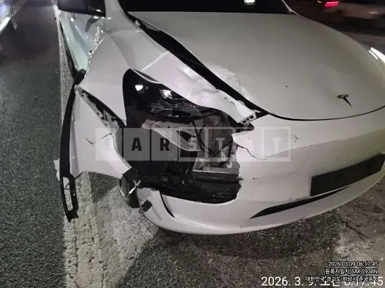 Photo 2 of 5: 2024 Tesla Model Y RWD — Korean insurance auction