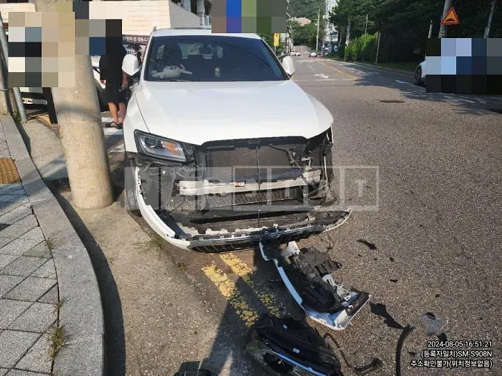 Photo 2 of 5: 2015 Audi Q5 35 TDI quattro — Korean insurance auction