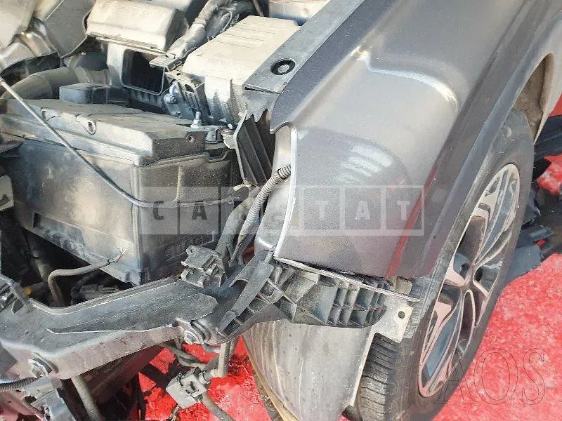 Photo 2 of 20: 2018 Hyundai Santa Fe 2.0, VIN KMHS381BBKU074359 — Korean insurance auction
